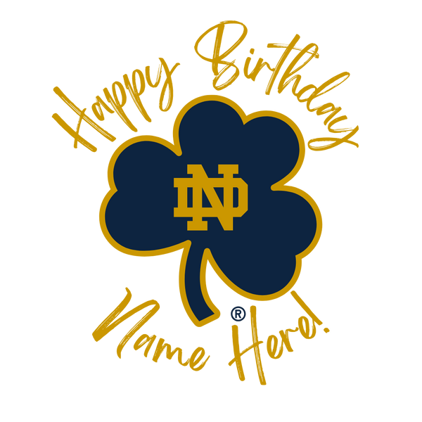 Happy Birthday Shamrock (Version One)