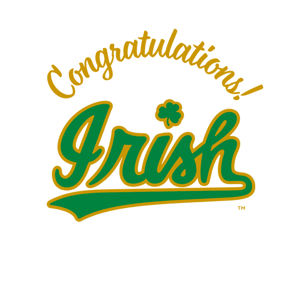 Irish Green/Yellow - Congratulations