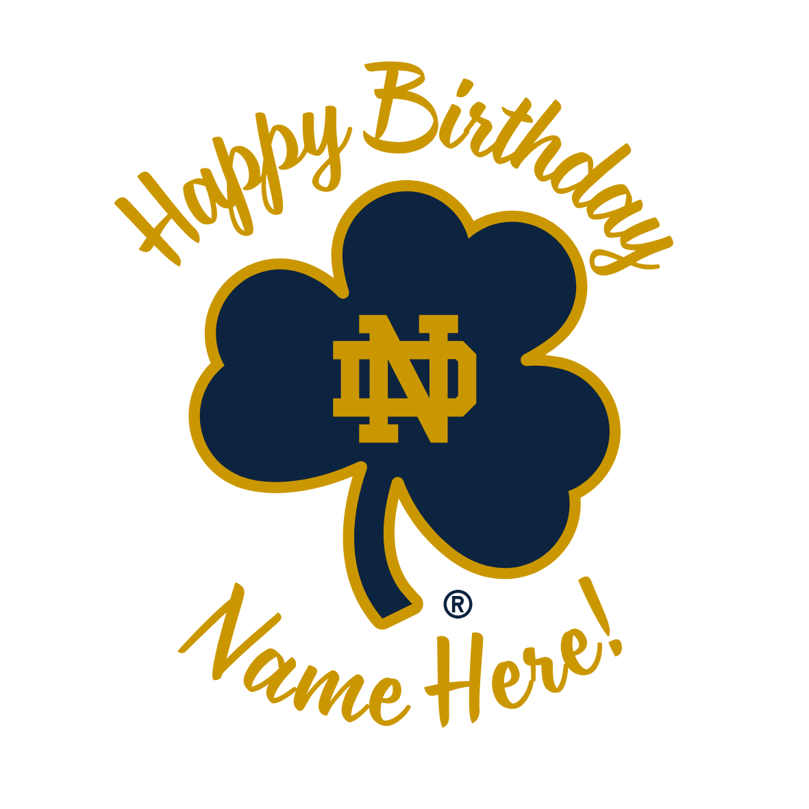 Happy Birthday Shamrock (Version Two)