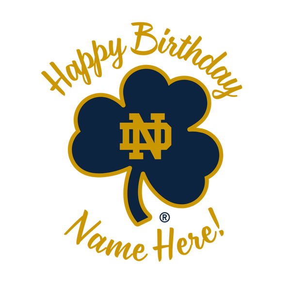 Happy Birthday Shamrock (Version Two)
